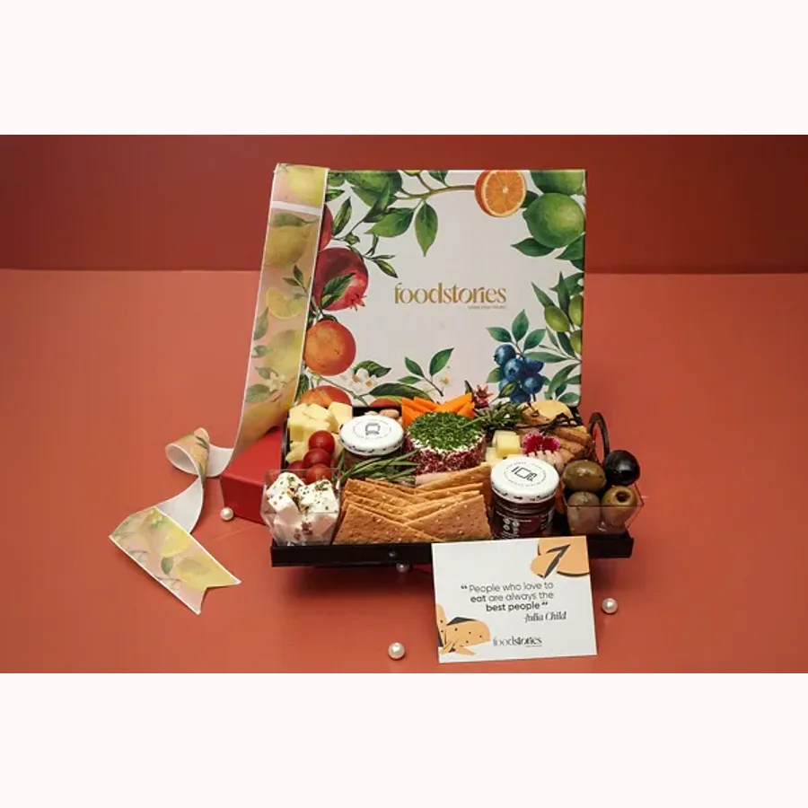 Mediterranean Sunset Cheese Platter